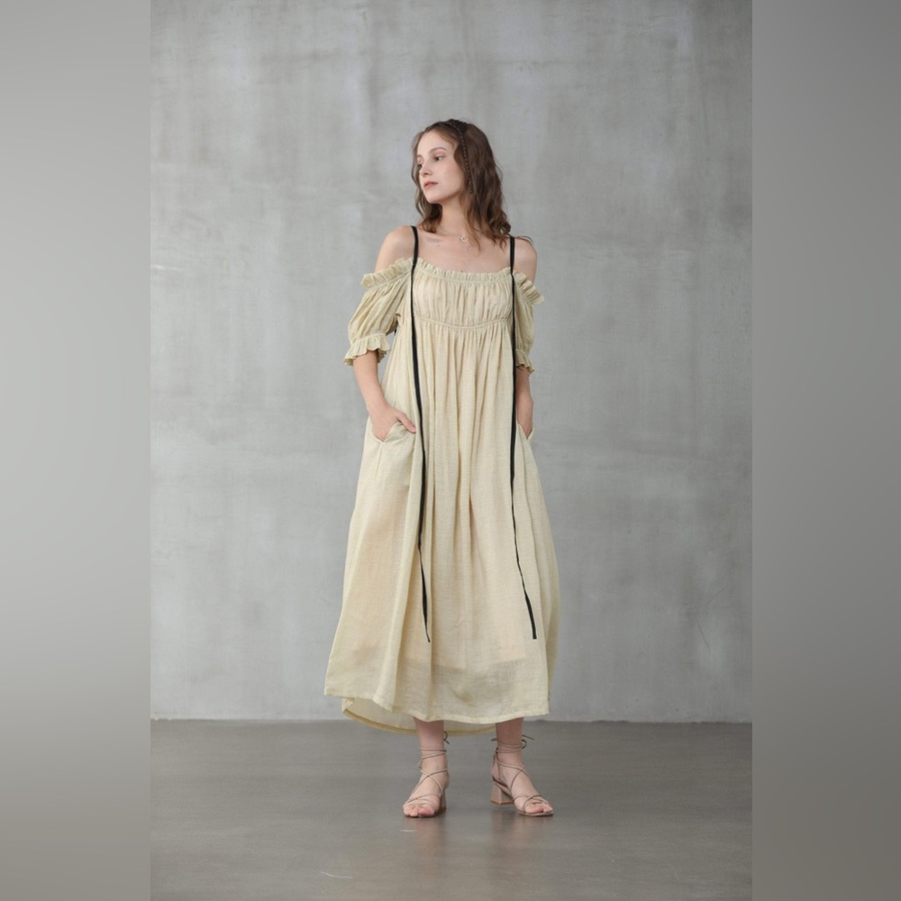 Linennaive La Luna 11 Dress - Medium